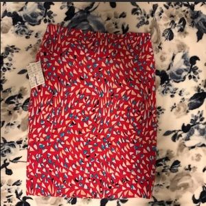 🎉🛍😍Lularoe pink skirt size Large NWT